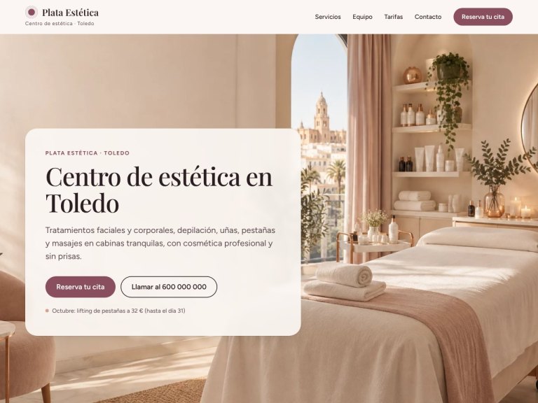 Portada 2: foto de el centro de fondo y el mensaje en una tarjeta